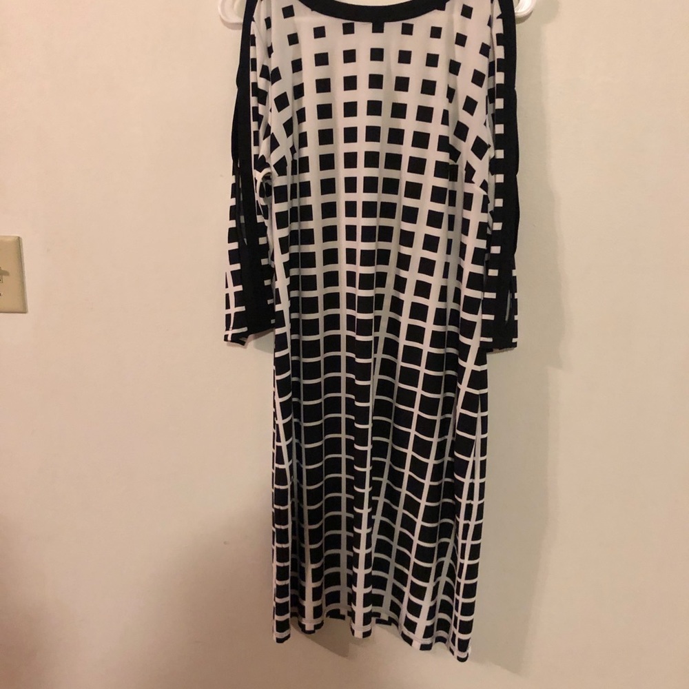 Black and white gown by Studio One